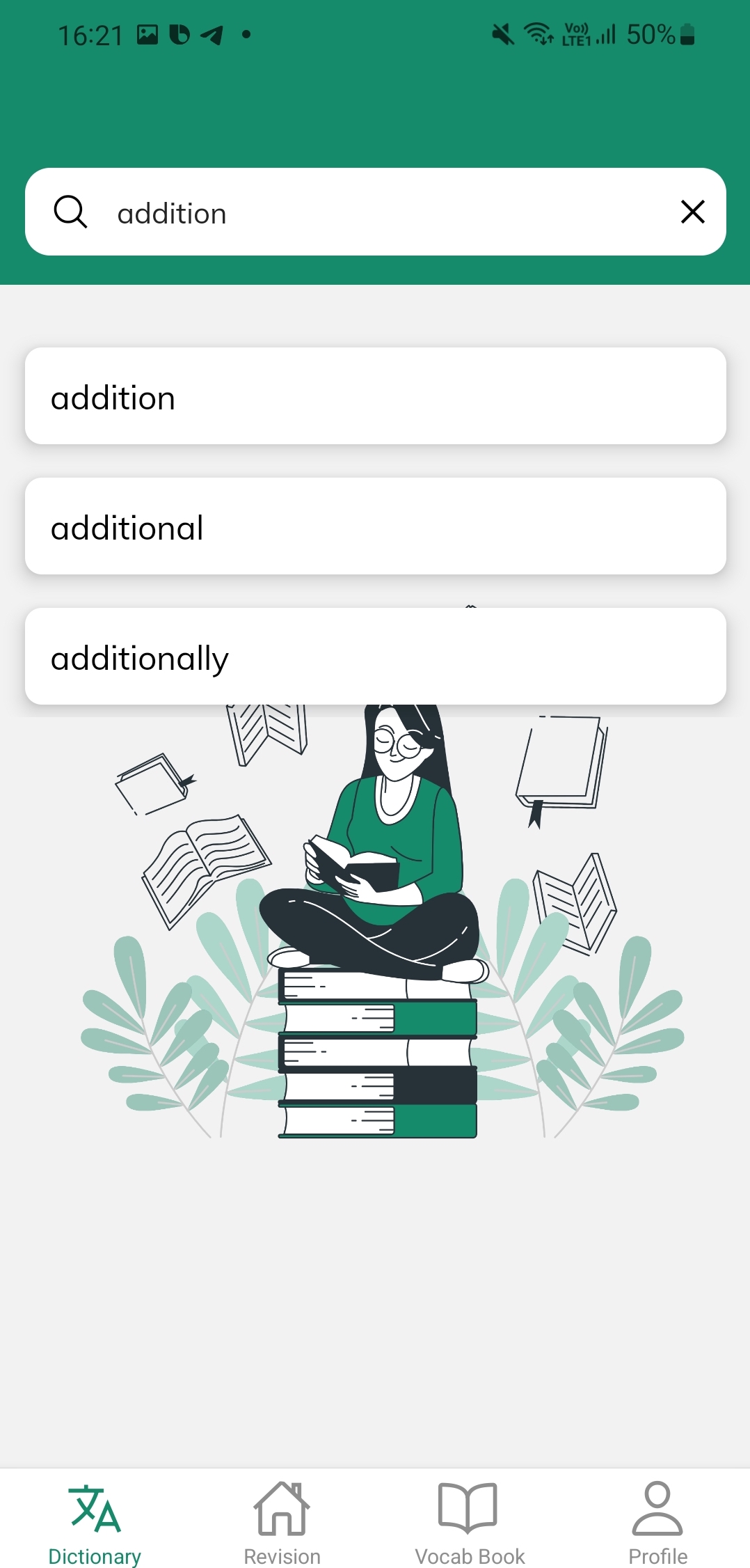 Dictionary Screen
